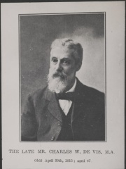 Photo of Charles Walter De Vis