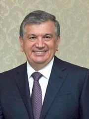 Photo of Shavkat Mirziyoyev