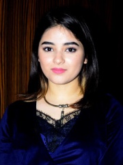 Photo of Zaira Wasim