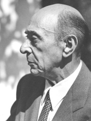 Photo of Arnold Schoenberg