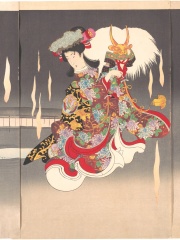 Photo of Toyohara Chikanobu